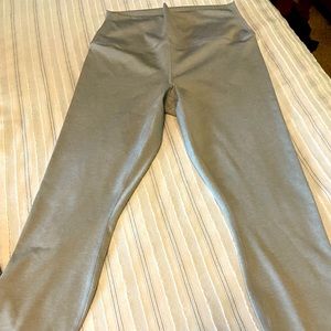 Gray Yoga Pants Large NWOT